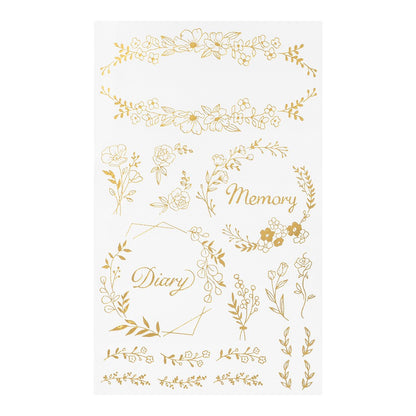 Midori Transfer Stickers Flowers