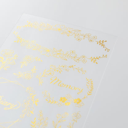 Midori Transfer Stickers Flowers