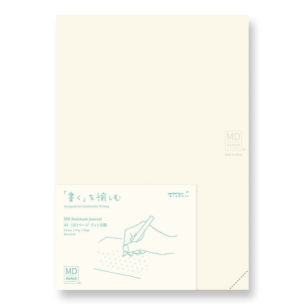 Notatnik MD Journal Codex 1Day 1Page (Kropki) A5 | A