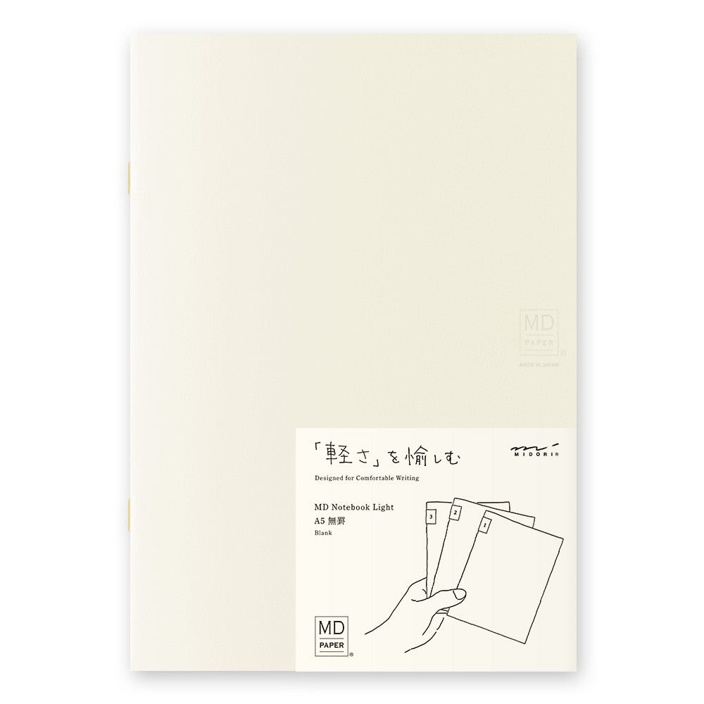 Notatniki MD Paper Light Notebook (gładki) A5 | A