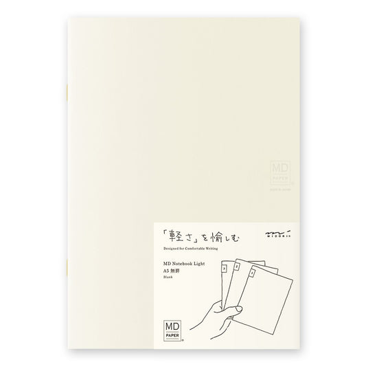 MD Paper Light Notebook (plain) A5 | A