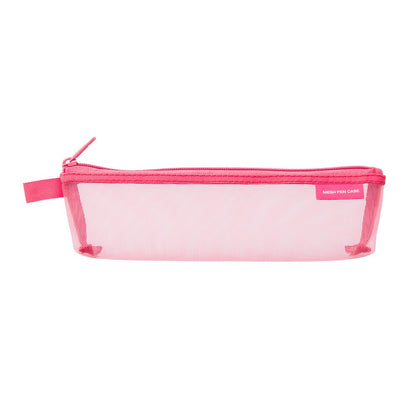 Piórnik Midori Mesh Pen Case Różowy