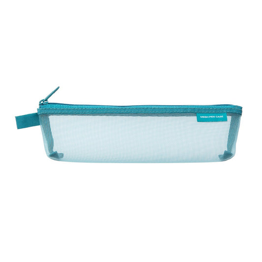 Midori Mesh Pen Case Blue