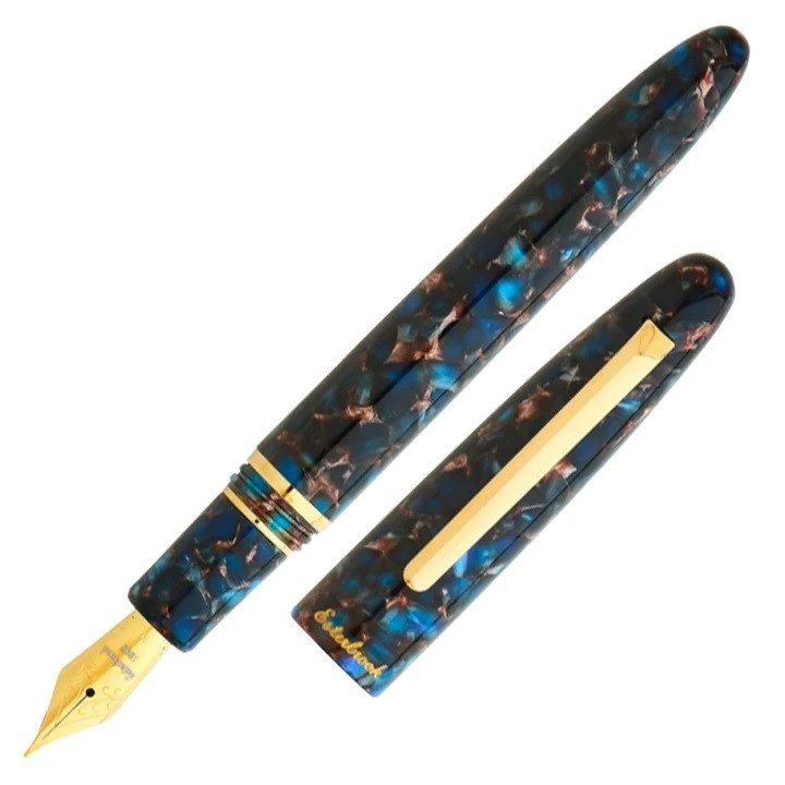Esterbrook Estie Nouveau Blue Gold Trim Fountain Pen