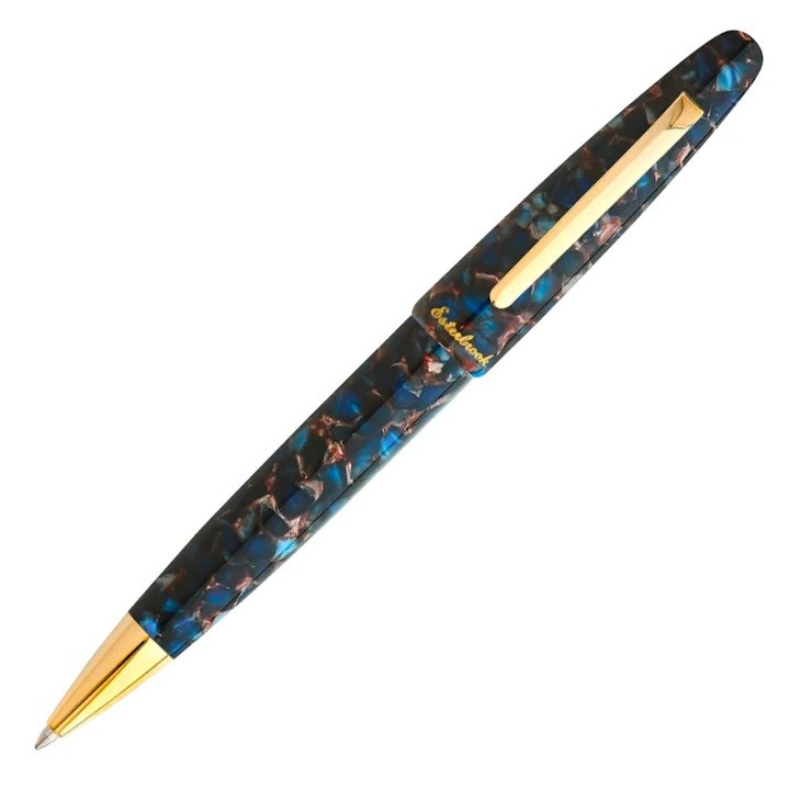 Esterbrook Estie Nouveau Blue Gold Trim Ballpoint Pen