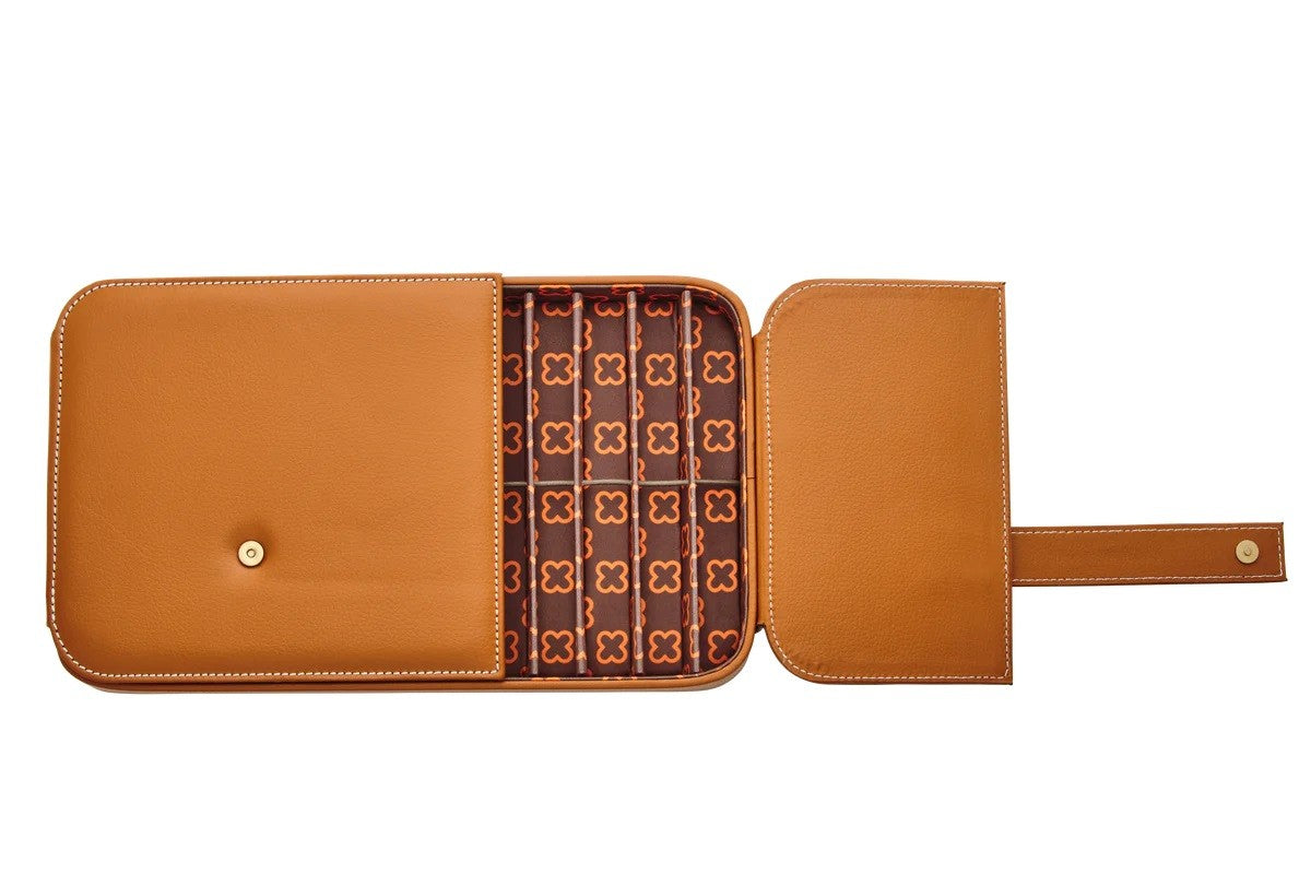 Piórnik na dwanaście piór Esterbrook Nook British Tan