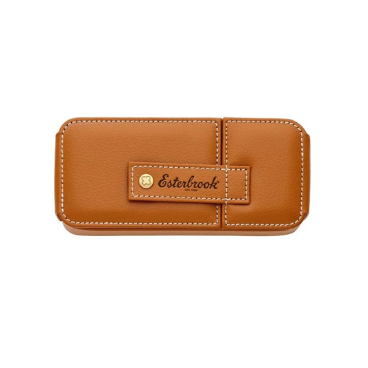Esterbrook Nook British Tan Triple Pen Sleeve