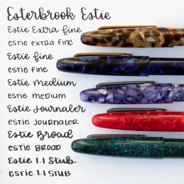 Esterbrook Estie Ebony Gold Trim Fountain Pen