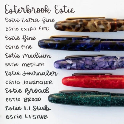 Esterbrook Estie Ebony Gold Trim Fountain Pen