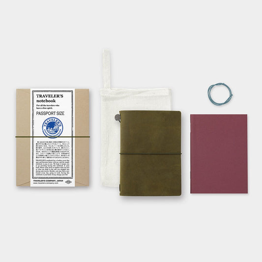Traveler's Notebook (Passport size) Olive