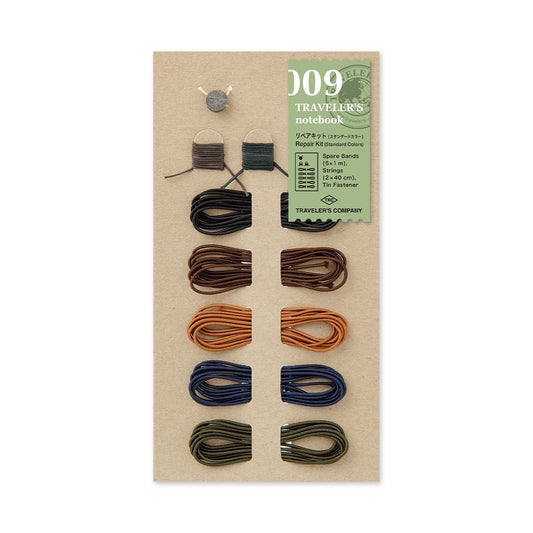 Traveler's Notebook Refill 009: Repair Kit | Standard Colors