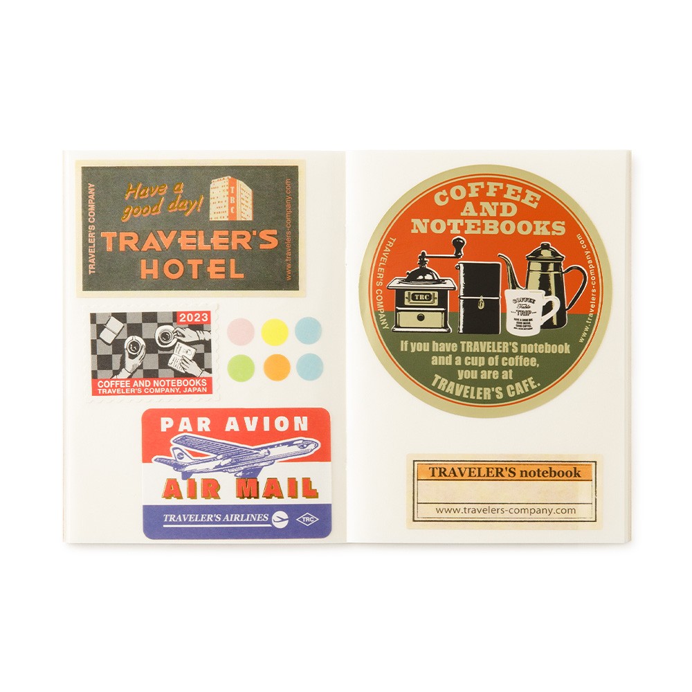 Traveler's Notebook Refill 017 (Passport Size): Sticker Release Paper