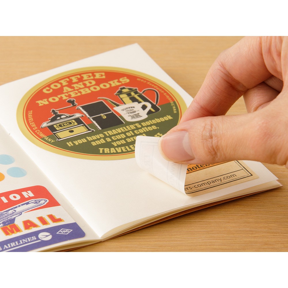 Traveler's Notebook Refill 017 (Passport Size): Sticker Release Paper