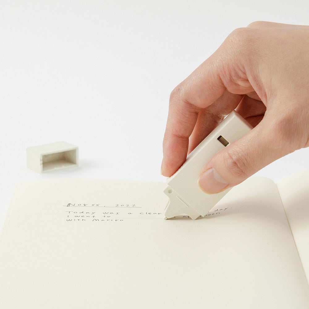 Korektor Midori Correction Tape 5 mm | Kremowy