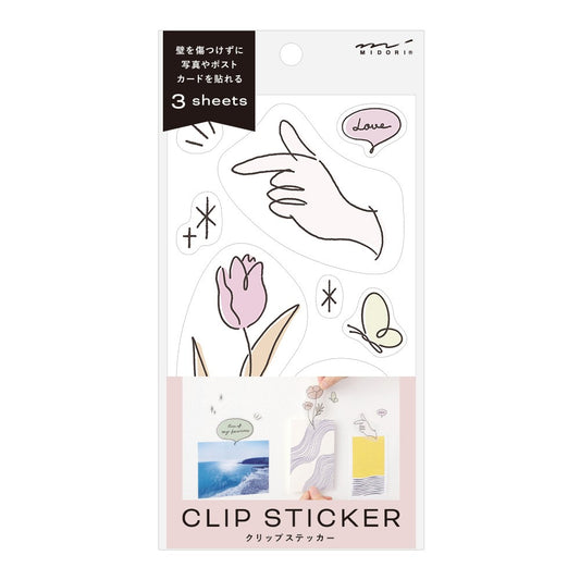 Midori Clip Sticker Drawings
