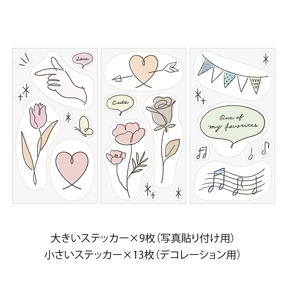 Midori Clip Sticker Drawings
