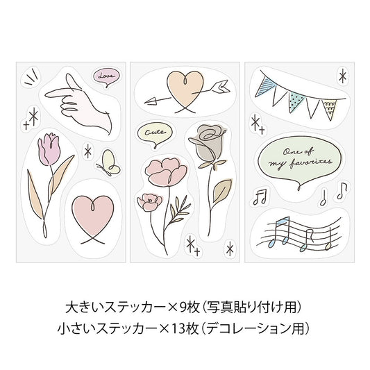 Midori Clip Sticker Drawings