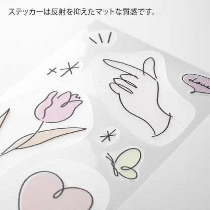 Midori Clip Sticker Drawings