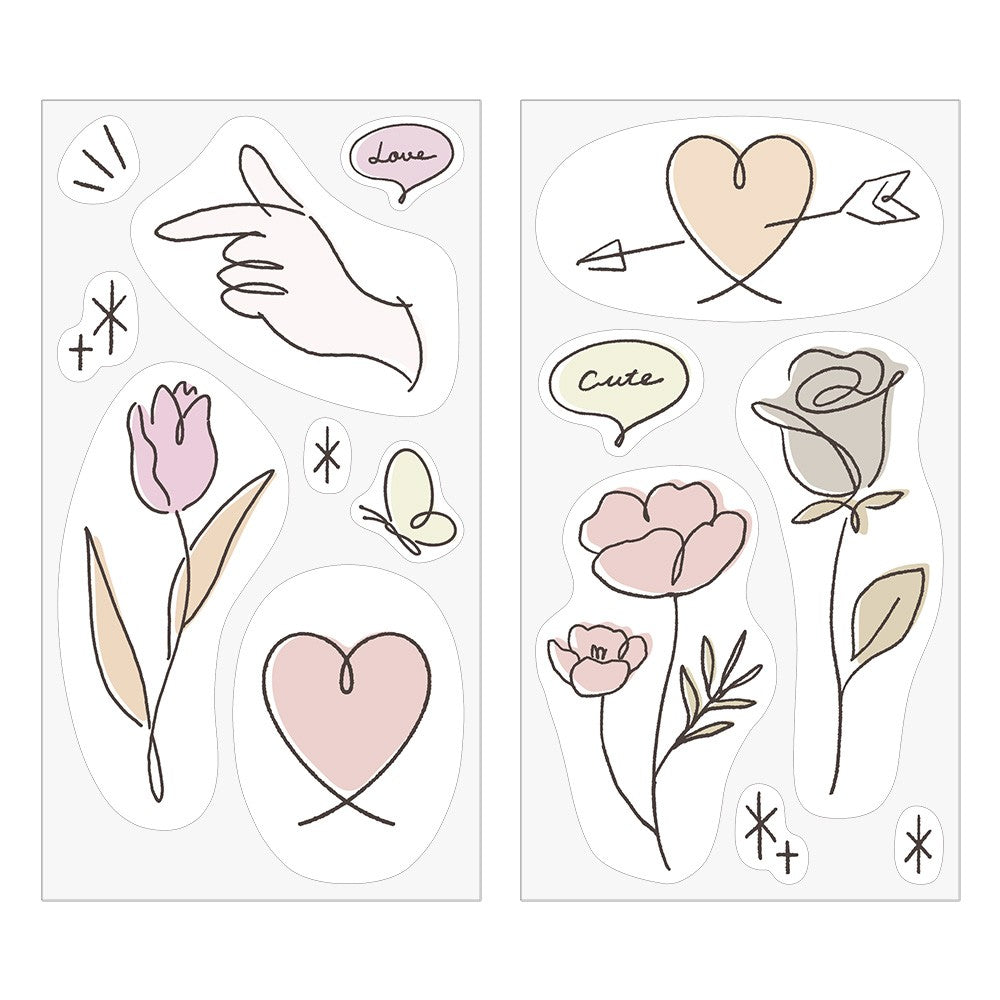 Midori Clip Sticker Drawings
