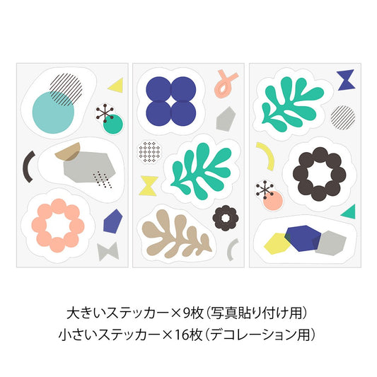 Midori Clip Sticker Geometric Patterns