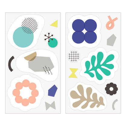 Midori Clip Sticker Geometric Patterns
