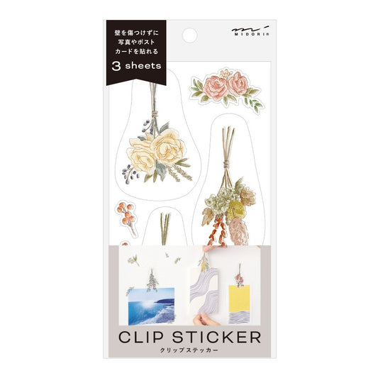 Clip Sticker Midori Dried Flowers
