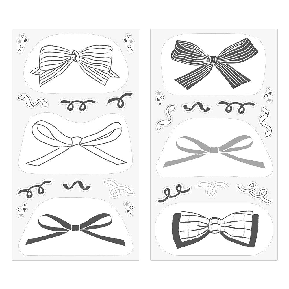 Clip Sticker Midori Bows