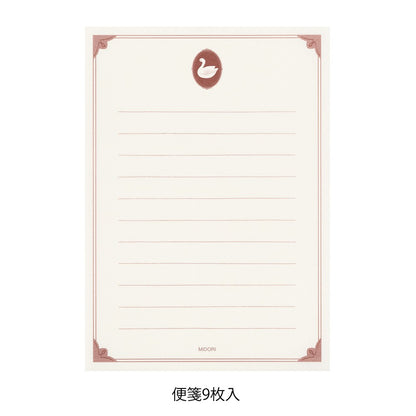 Midori 921 Collage Bird Stationery