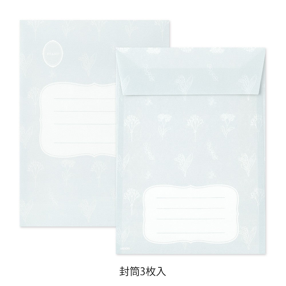 Midori 921 Collage Bird Stationery
