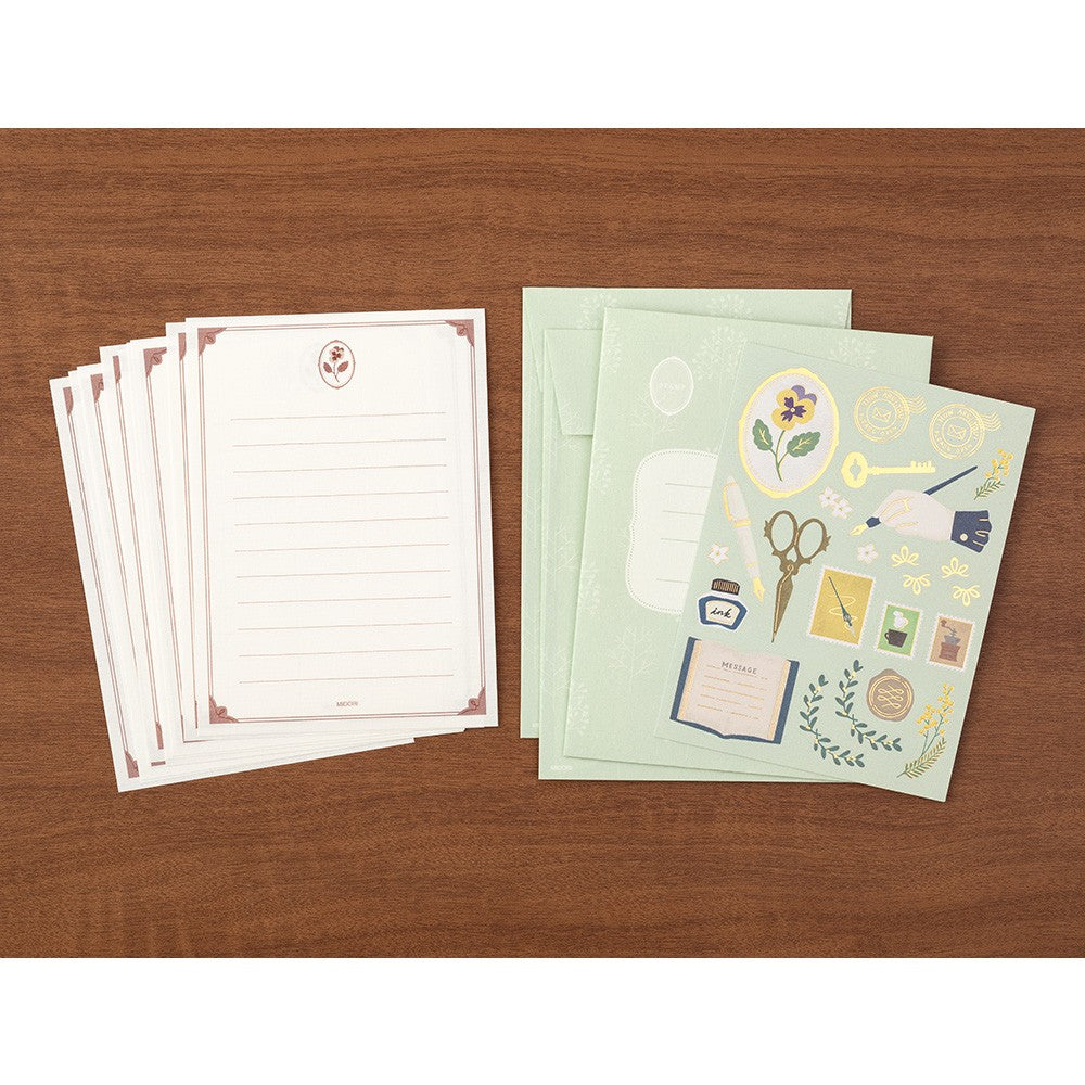 Papeteria Midori 923 Collage Stationery