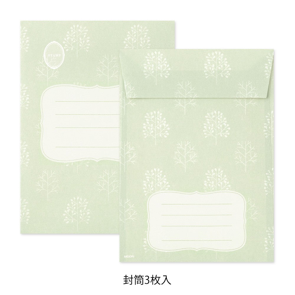 Papeteria Midori 923 Collage Stationery