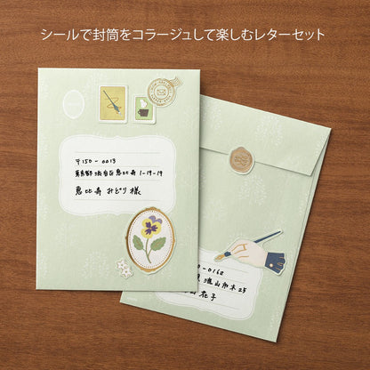 Papeteria Midori 923 Collage Stationery