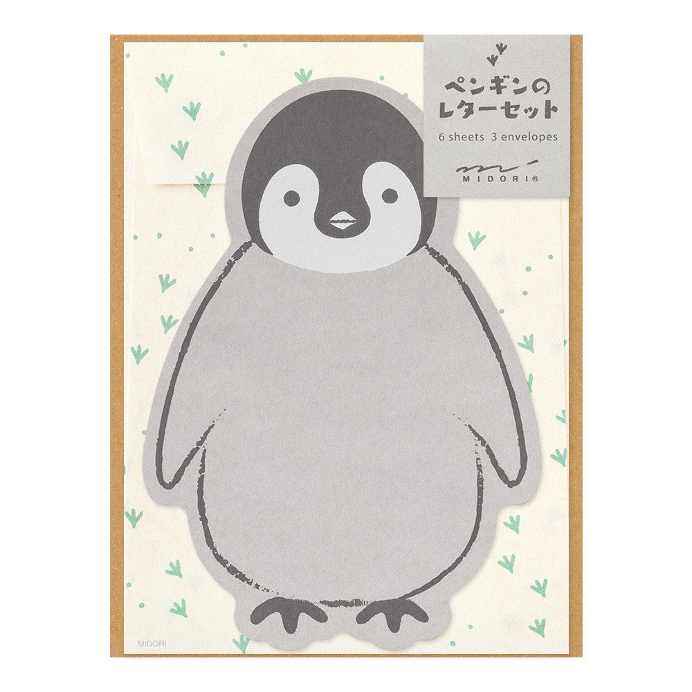 Papeteria Midori 926 Die-cut Penguin