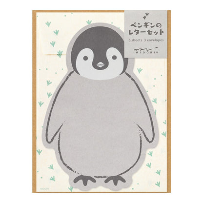 Papeteria Midori 926 Die-cut Penguin