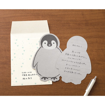 Papeteria Midori 926 Die-cut Penguin