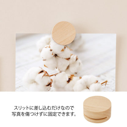 Midori Wooden Picture Clip Natural