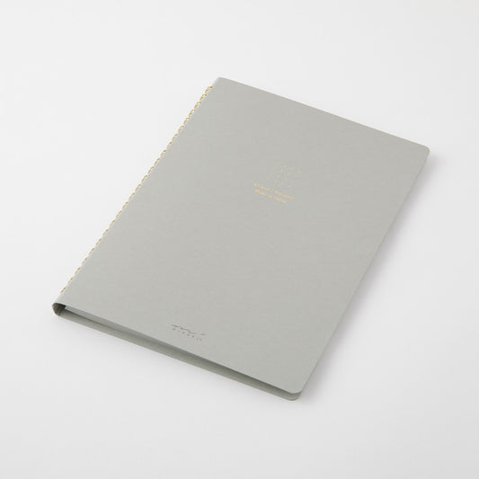 Midori Color Dot Grid Spiral Notebook A5 Gray
