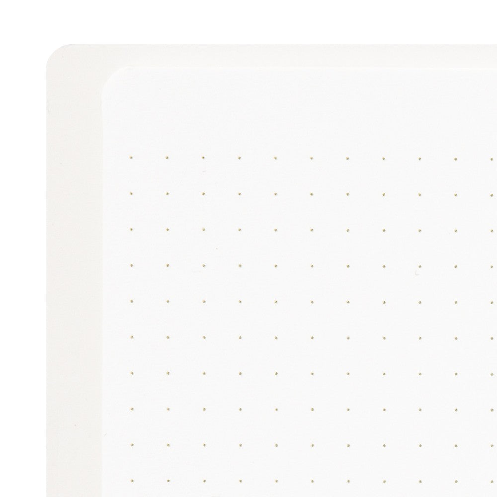 Midori Color Dot Grid Spiral Notebook A5 White