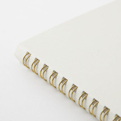 Midori Color Dot Grid Spiral Notebook A5 White