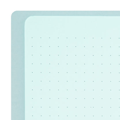 Midori Color Dot Grid Spiral Notebook A5 Blue