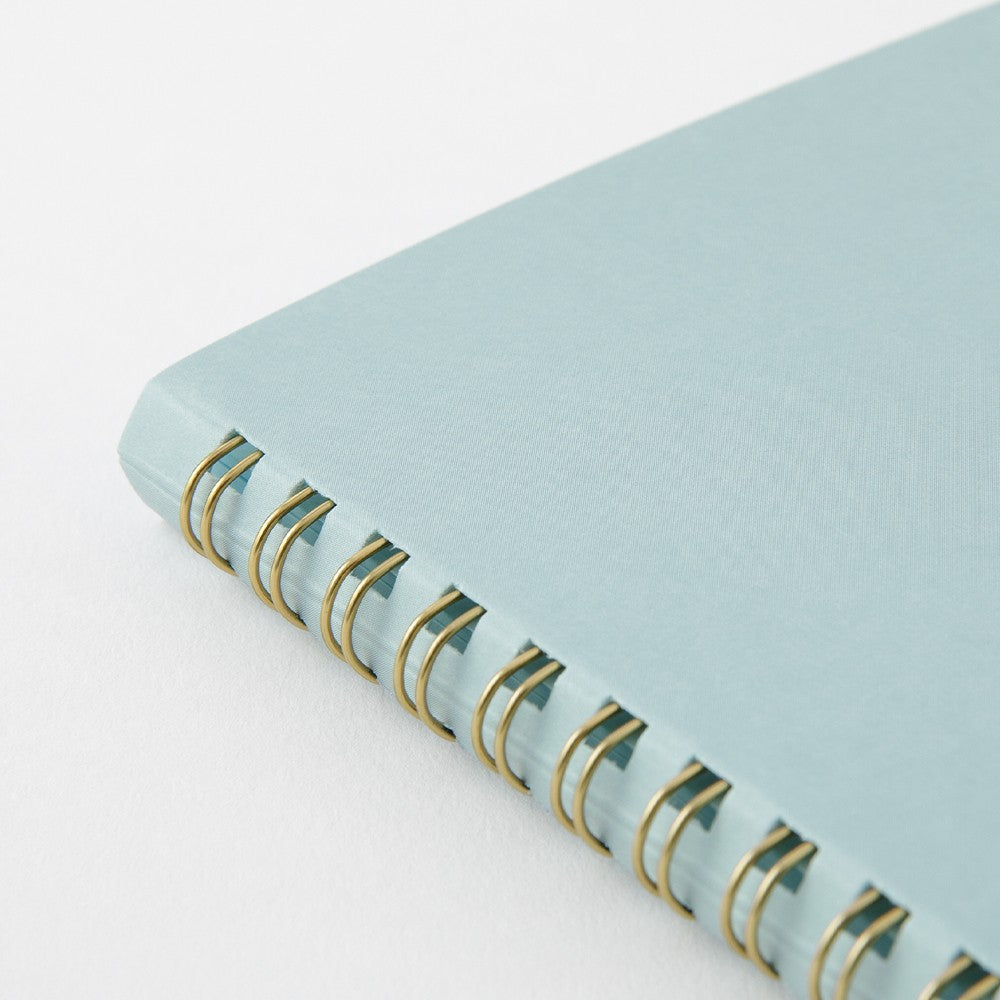Midori Color Dot Grid Spiral Notebook A5 Blue