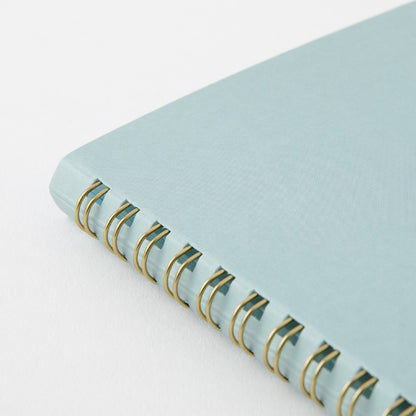 Midori Color Dot Grid Spiral Notebook A5 Blue