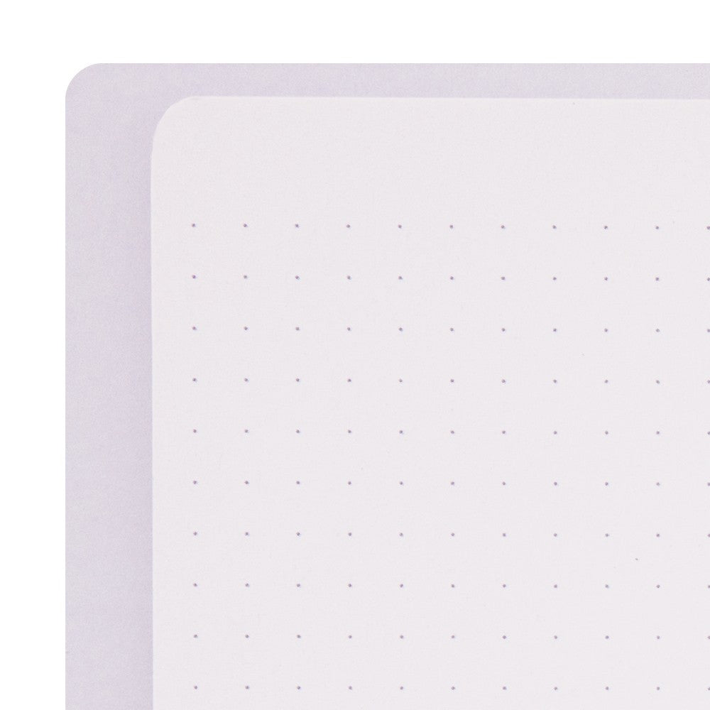 Midori Color Dot Grid Spiral Notebook A5 Violet