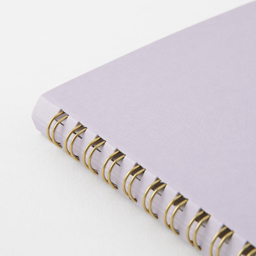 Midori Color Dot Grid Spiral Notebook A5 Violet