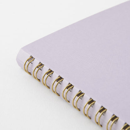 Midori Color Dot Grid Spiral Notebook A5 Violet