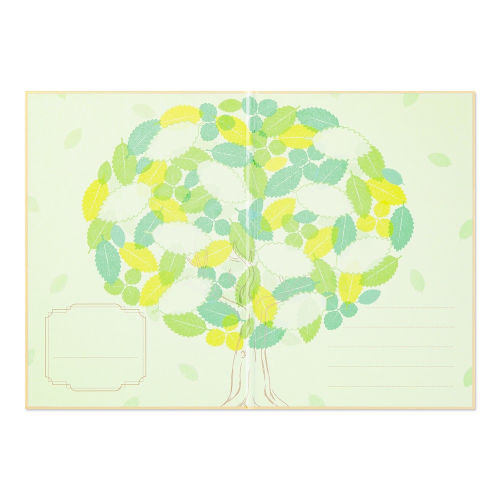 Midori Signature Board Greeting Card | Tree