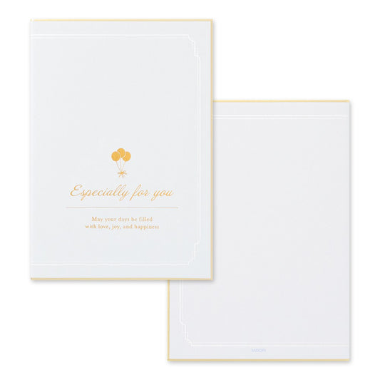 Midori Signature Board Greeting Card | Balloons