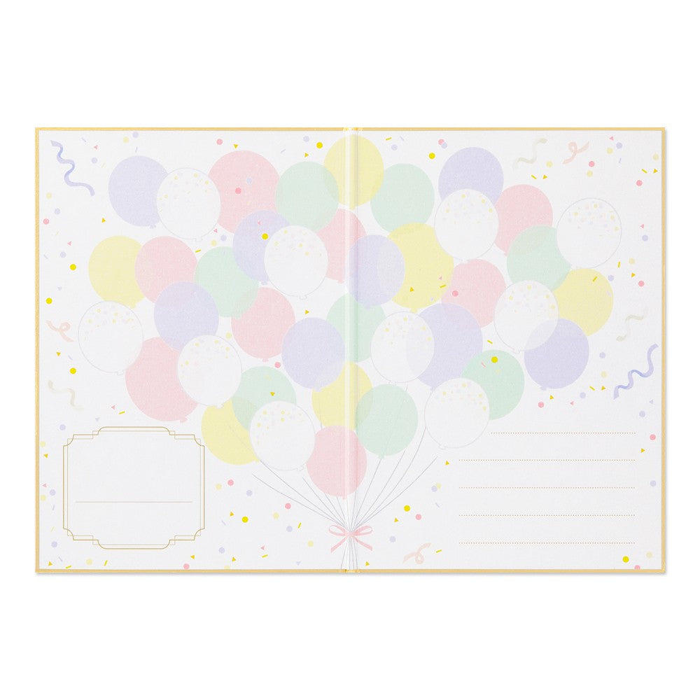 Kartka okolicznościowa Midori Signature Board | Balony