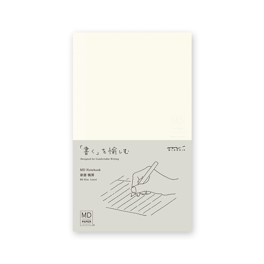 Notatnik MD Paper (linie) B6 Slim | A