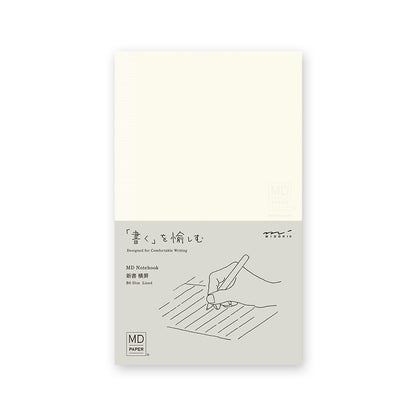 Notatnik MD Paper (linie) B6 Slim | A